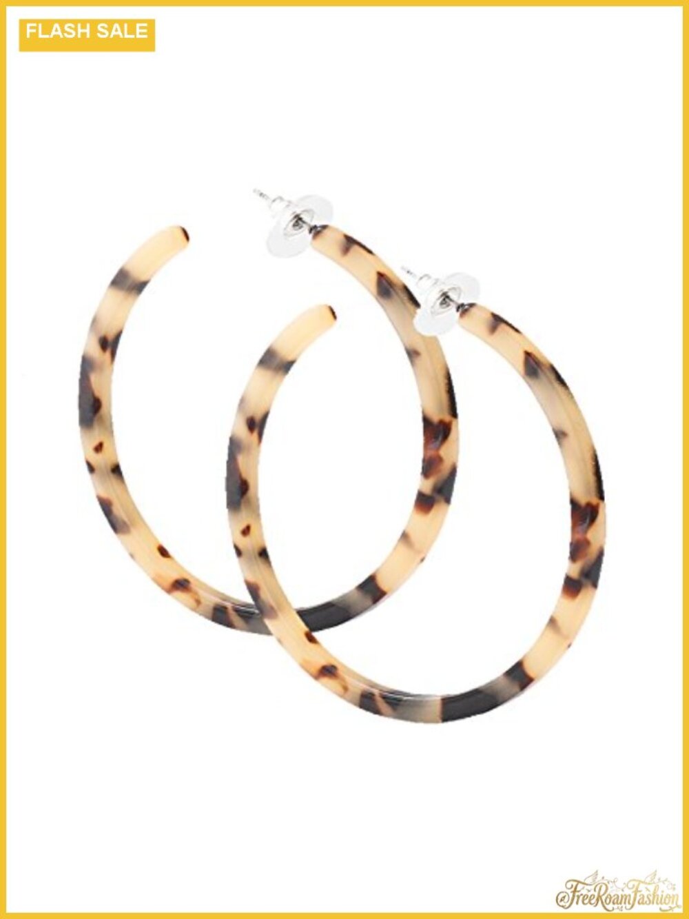 Acrylic Hoop Earrings Geometric Resin Earrings Studs for Women